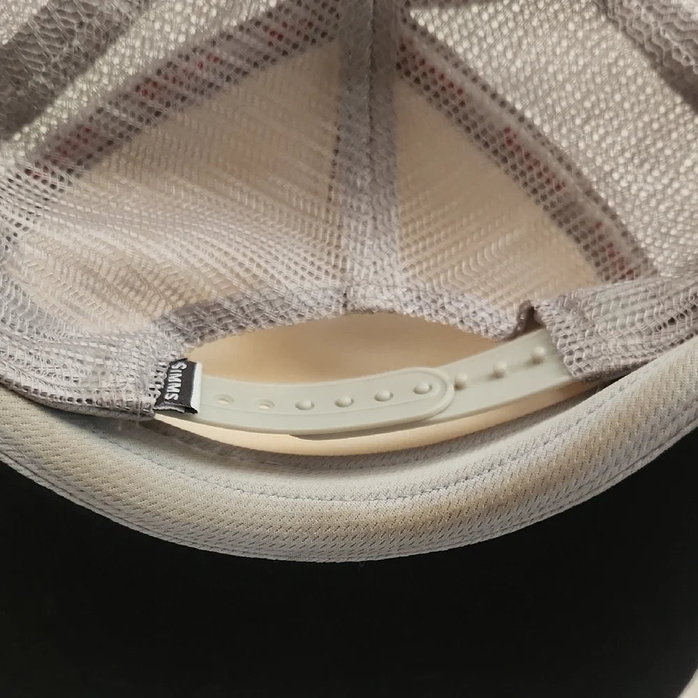 Simms Red and Gray Fish Design Cap - Picture 5 of 6